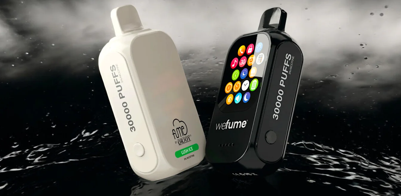 Fume WeFume 30,000 Puffs Mango Mint Vapes | BOX (5 vapes / box)